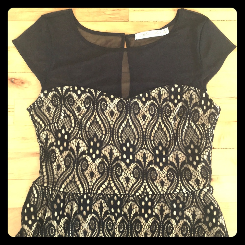 Black Lace Dress
